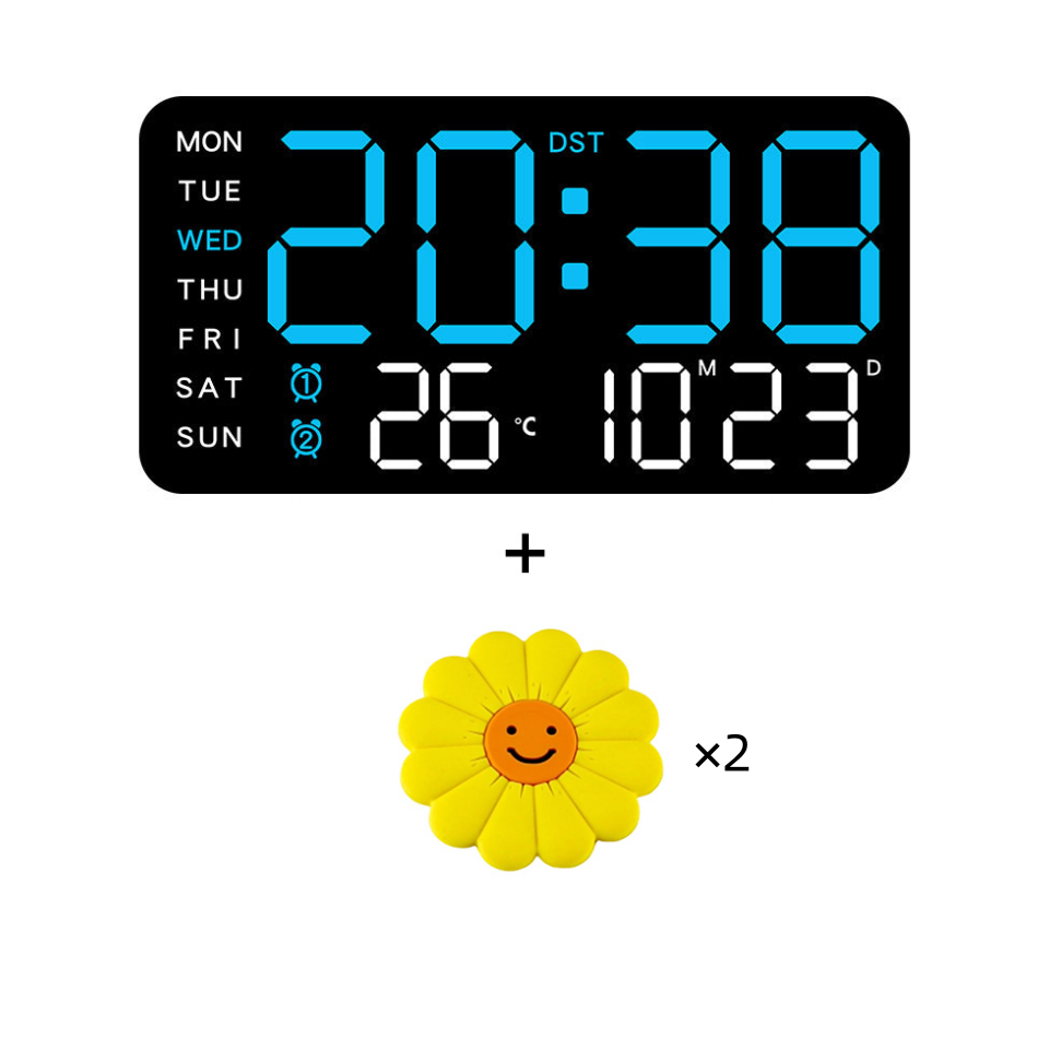 NeoTime – Sleek LED Digital Clock for Modern Decor