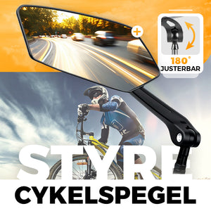 SafeRide – Adjustable Rearview Mirror for Bikes