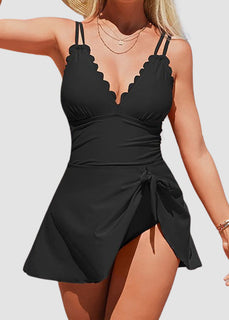 GraceCurve – Tummy Control One-Piece Swimdress