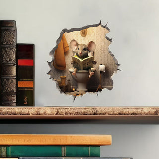 MouseWhisper - Charming Wall Illusion Decor