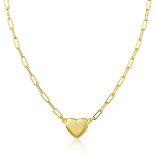HeartLink – Magnetic Heart Pendant Necklace
