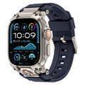 Blue Band-Titanium Buckle