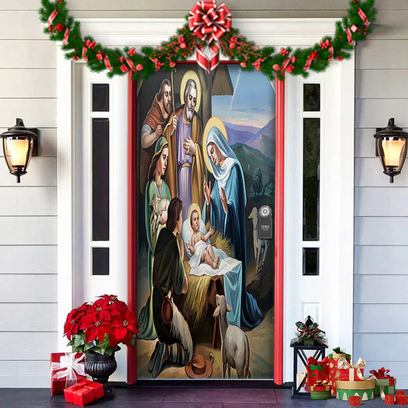 FestiveFront - Christmas Door Display
