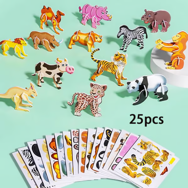 BrainBlox – 3D Cartoon Puzzle for Kids