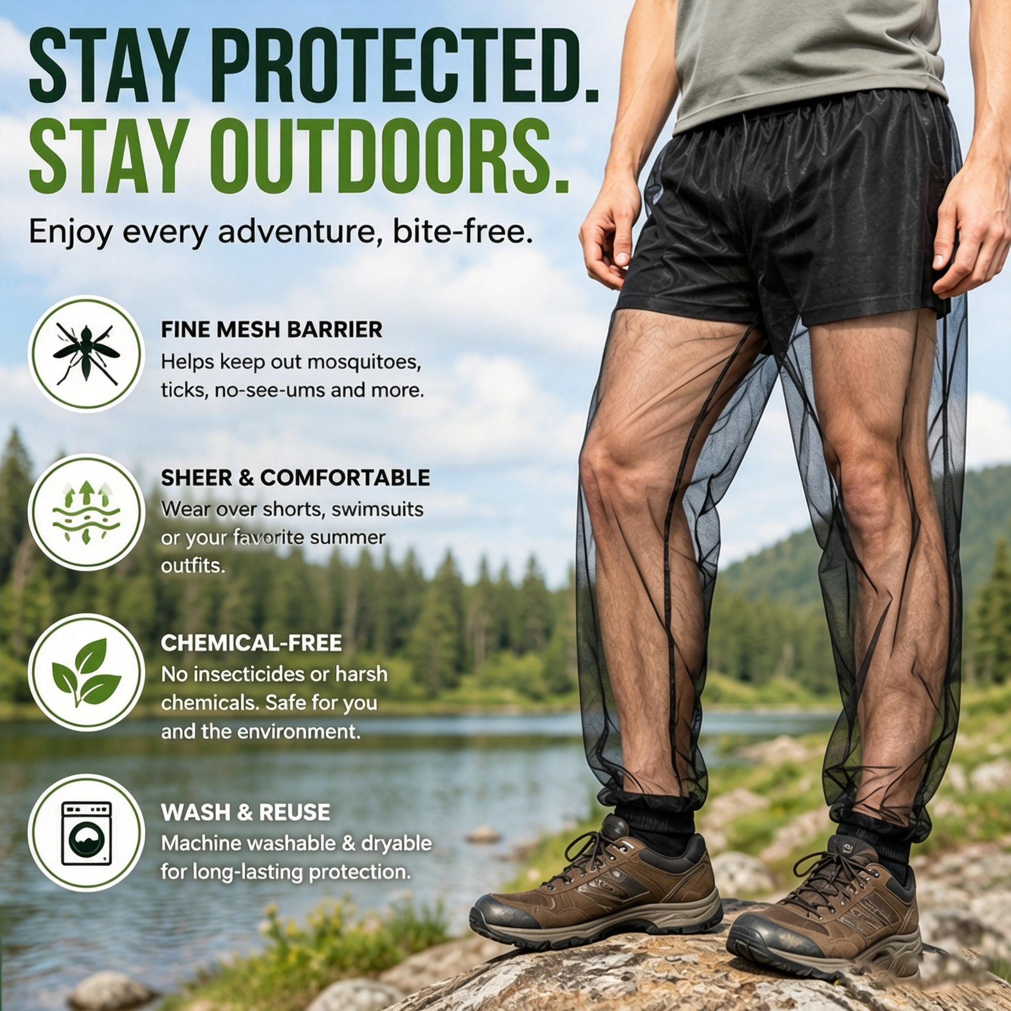 BugShield – Breathable Insect Barrier Suit