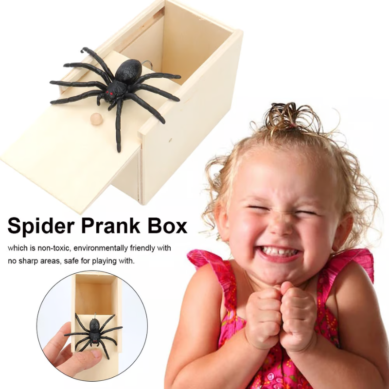 Spider Boo Box ScareBox - The Ultimate Spider Prank Box