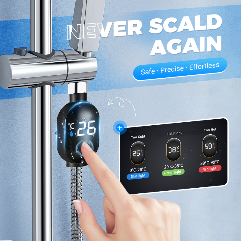 TempTrack - Waterproof Shower Gauge