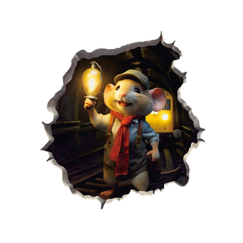 MouseWhisper - Charming Wall Illusion Decor