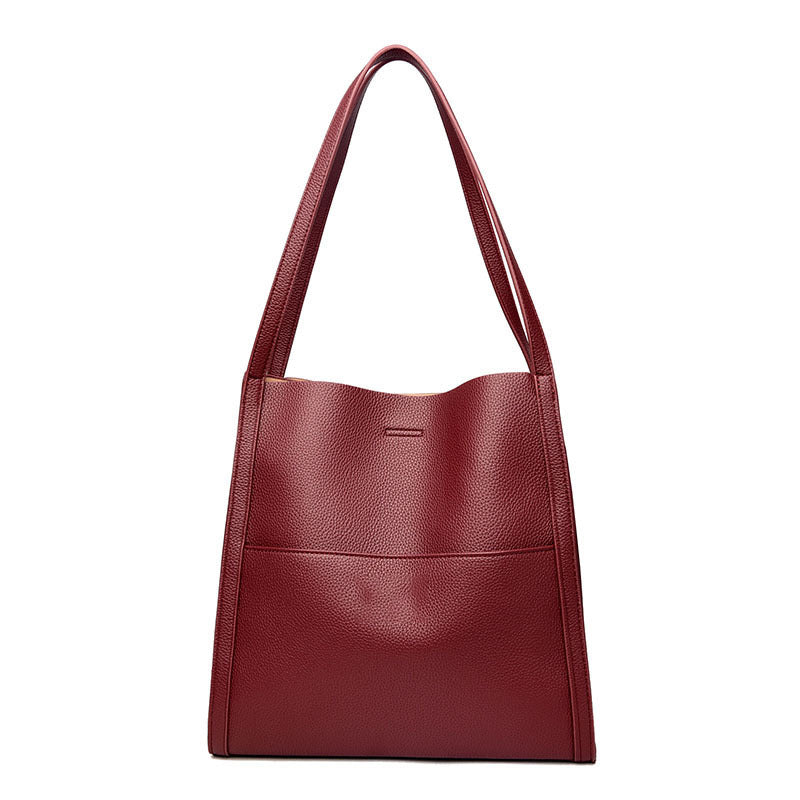 PureCarry – Solid Color Simple Shoulder Bag