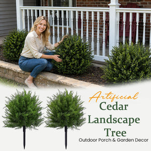 EcoCharm Cedar – Lifelike Landscape Tree