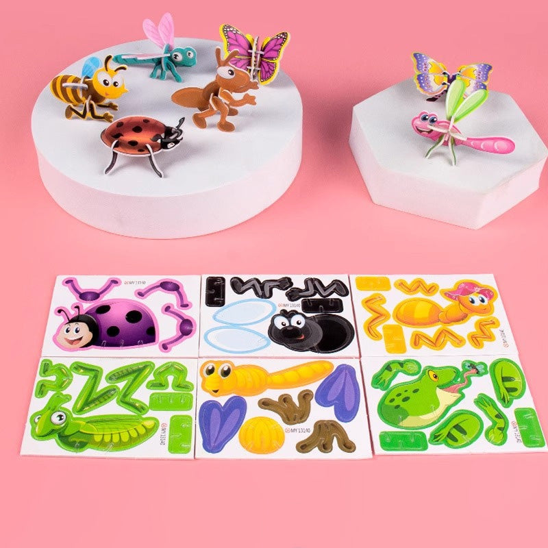InsectiCraft – 3D DIY Insect Puzzle Set