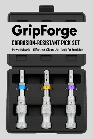 GripForge – Corrosion-Resistant Pick Set