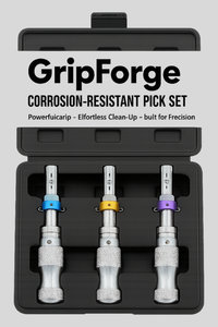 GripForge – Corrosion-Resistant Pick Set