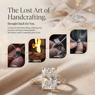Lumière – Radiant Cut Luxury Statement Ring