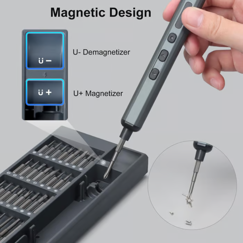 ScrewMaster - 68 in 1 Rechargeable Screwdriver Set