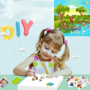 SparkleArt - Kids Diamond Painting Kit
