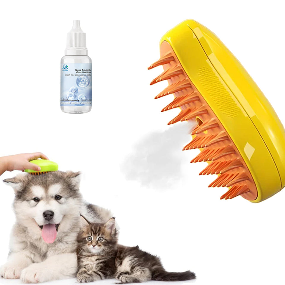 Cozyk™ Rechargeable Steam Pet Brush