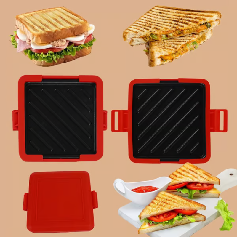 CrispMate – Microwave Toastie Sandwich Maker