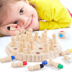 MindMatch – Wooden Memory Match Stick Chess Game