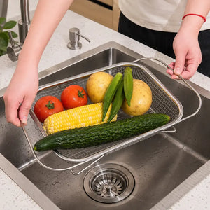 SinkMate – Expandable Over-the-Sink Strainer Basket