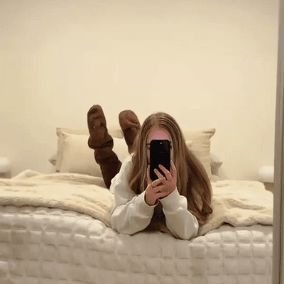 SnowPlume – Goose Down Knee Socks