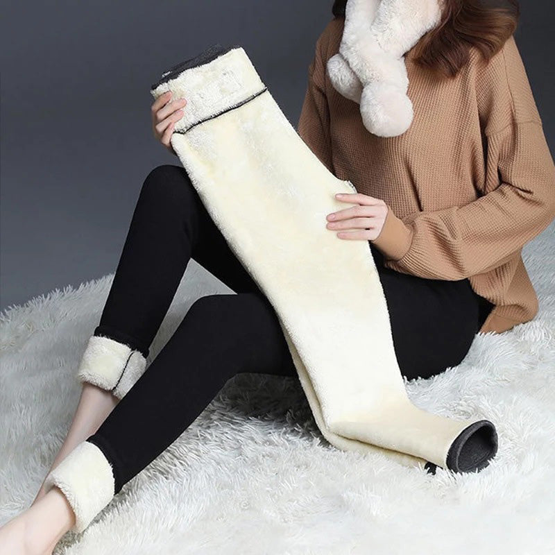 LambLuxe – Warm Lambskin Winter Leggings