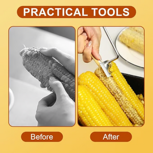 QuickCorn -  Effortless Stainless Steel Corn Peeler