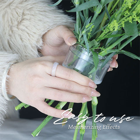 PetalSwirl – Elegant Ikebana Stem Holder