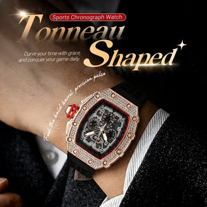 LuxeSpark – Rhinestone Embellished Watch