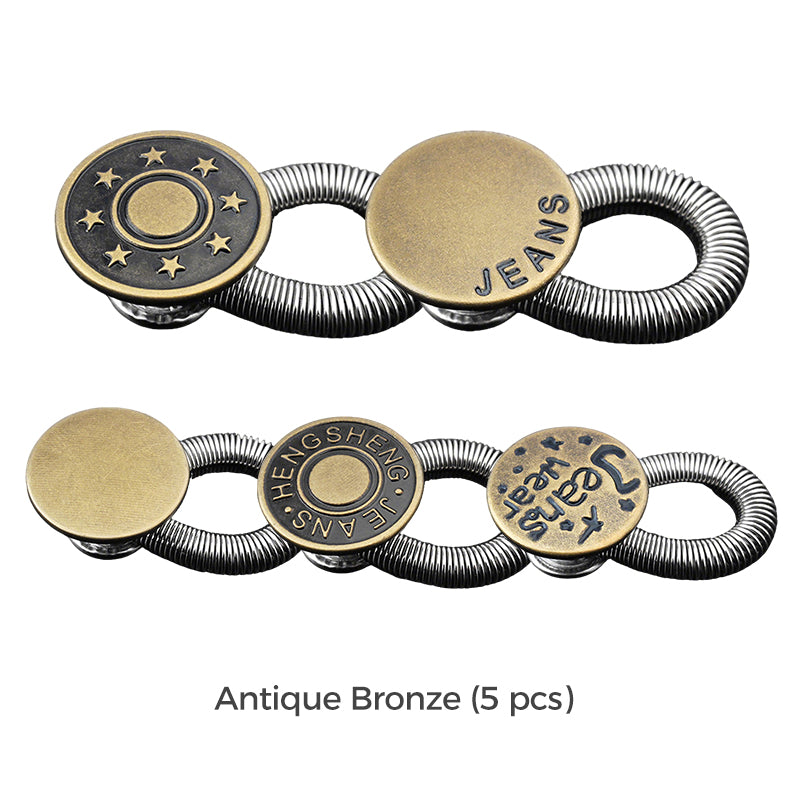 WaistPro – Metal Adjustable Button for Jeans