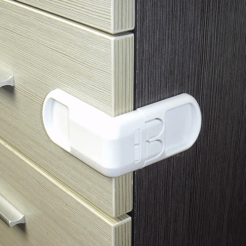Plastic Baby Safety Drawer Locks👍