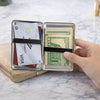 LuxeCipher – Premium RFID Card & Cash Holder