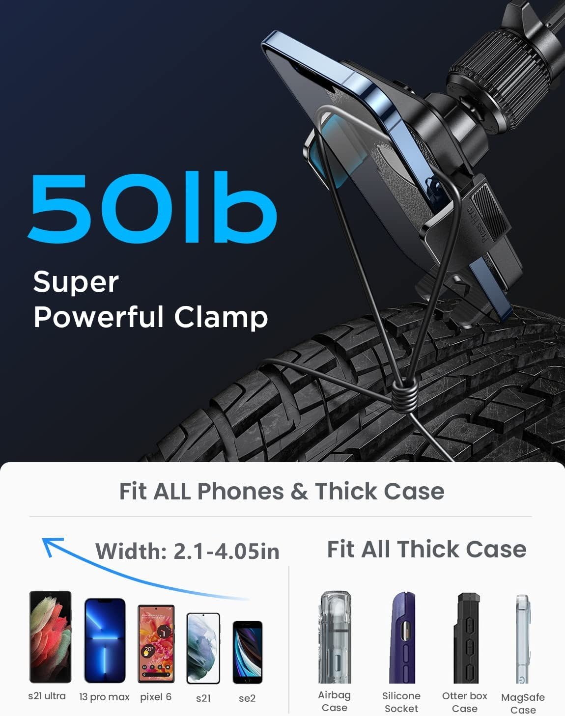 GripMax – 2024 Air Vent Car Phone Mount