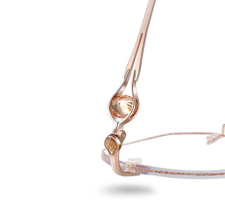 CrystalView – Diamond Rimless Anti-Blue Light Reading Glasses