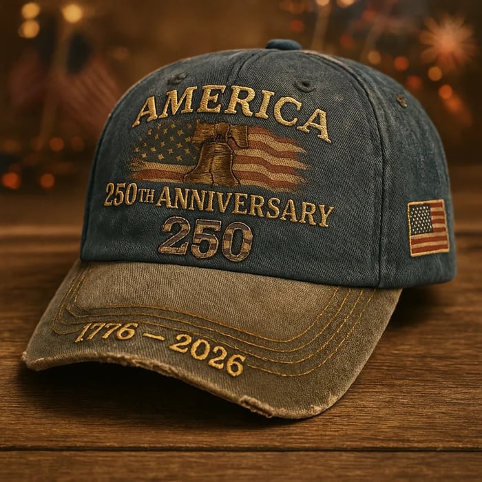 LibertyCap – United States 250th Anniversary Red Cap