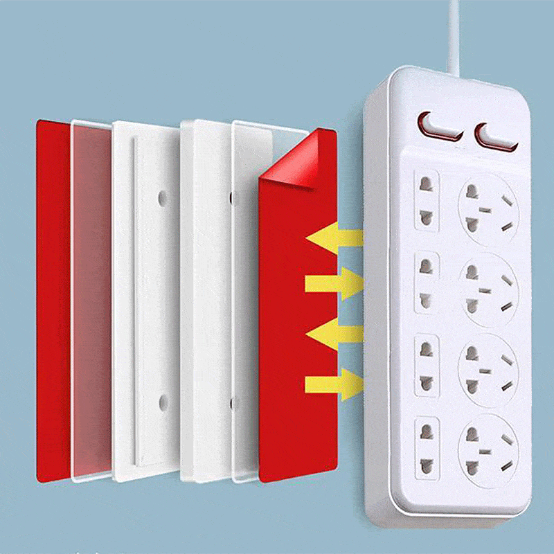WallGrip - Adhesive Socket Holder for Effortless Mounting