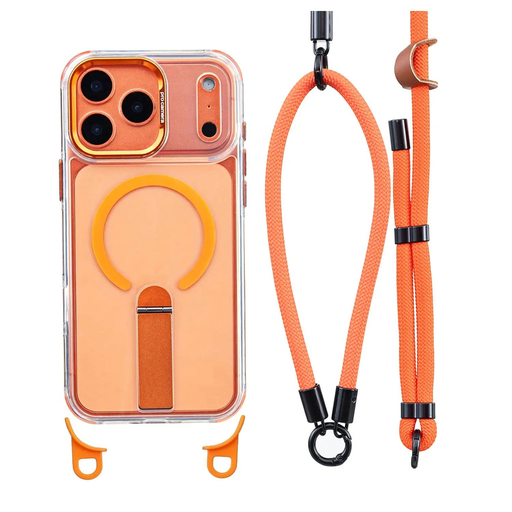 MagnaTether – Clear iPhone Case With Detachable Lanyard