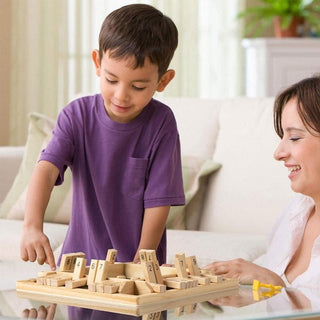 Dice Adventure - Classic Wooden Board Game for Family Fun