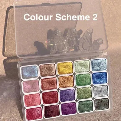 Watercolor Painting Set of 20 Colors marnetic