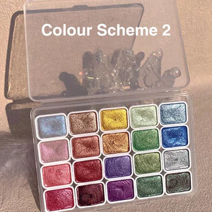 Watercolor Painting Set of 20 Colors