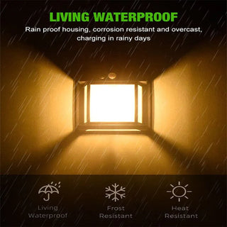 SunGlow – Outdoor Solar Wall Lamp with Elegant Design