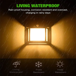 SunGlow – Outdoor Solar Wall Lamp with Elegant Design