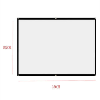 CinemaView – HD Matte White Projection Screen