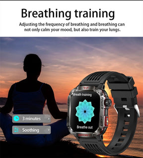 VanguardX - Outdoor Military Smart Watch – Power Meets Precision