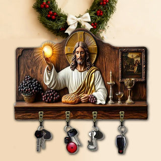 Cross & Cradle - Nativity-Themed Christian Wall Decor
