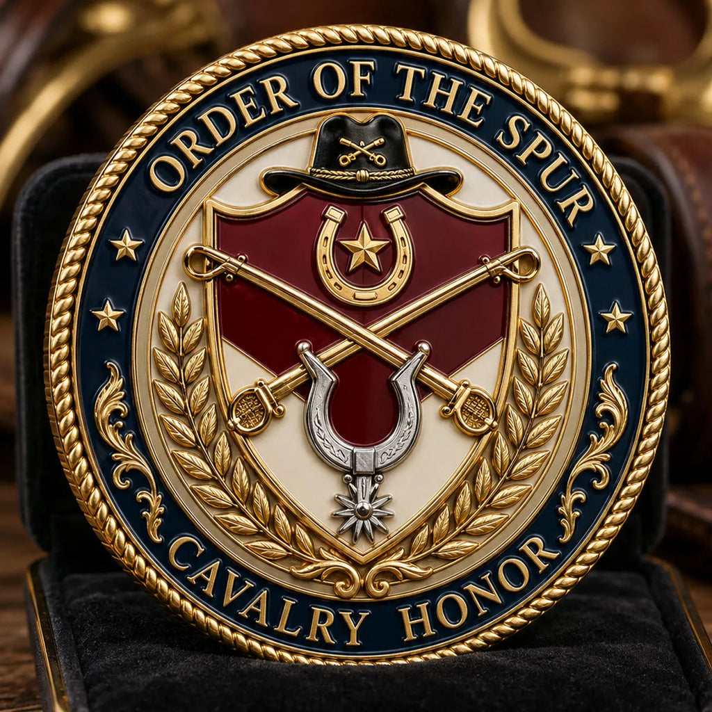 SpurRide – Earned Not Given Commemorative Medal