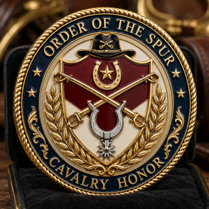 Spur Ride Commemorative Metal Medal