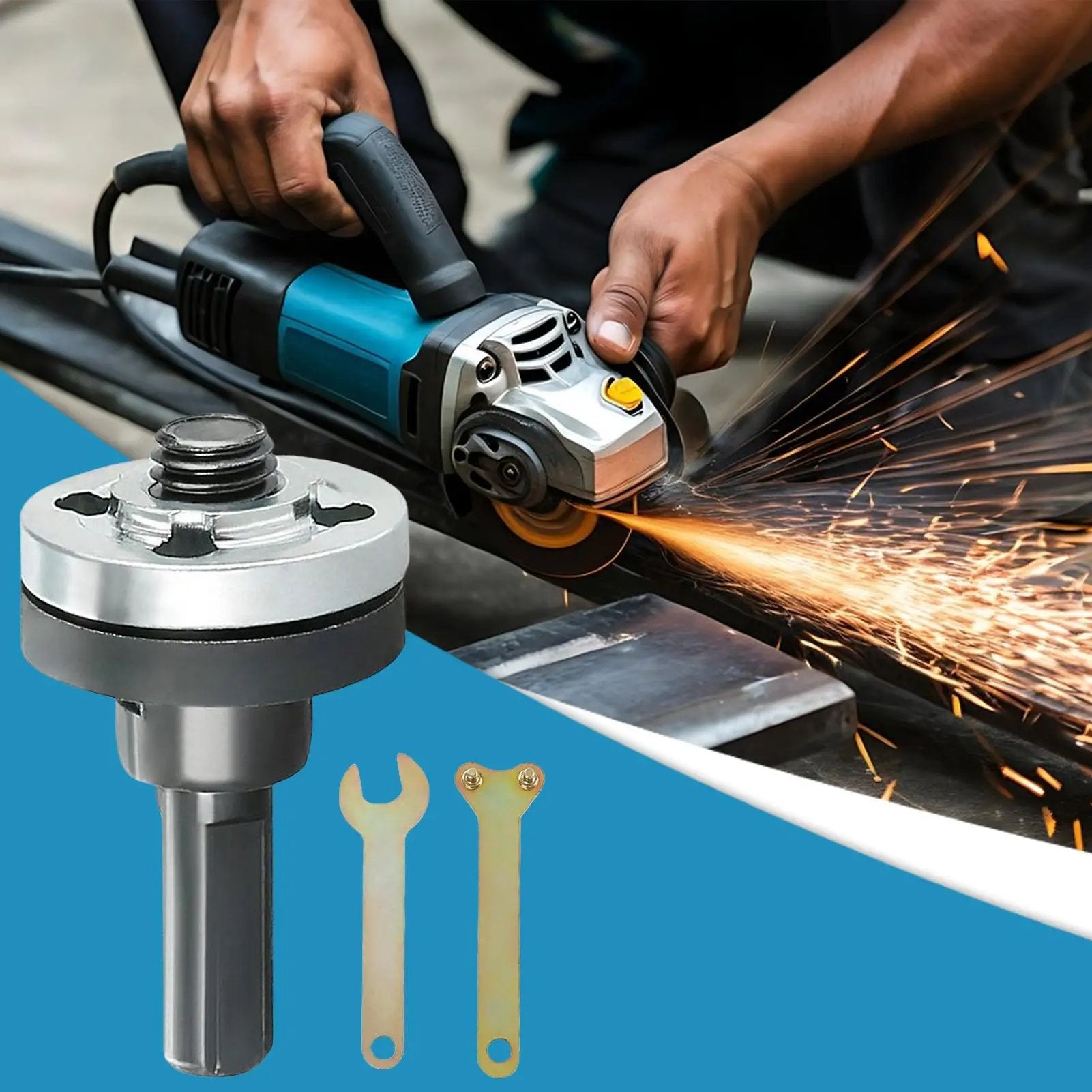 GrindGear – Universal Electric Drill Adapter Kit