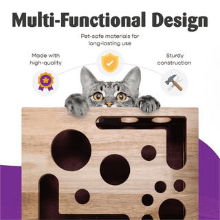 🎁😻Cat Scratch Puzzle Enrichment Box✨