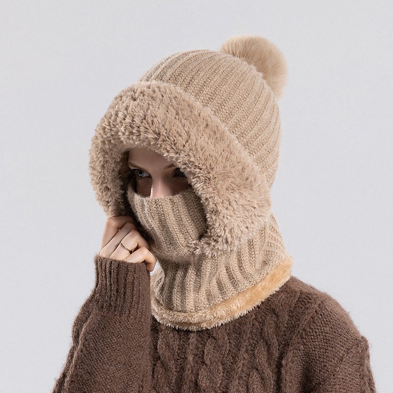 NordicGlow - Luxe Knit Cozy Cap with Arctic Warmth